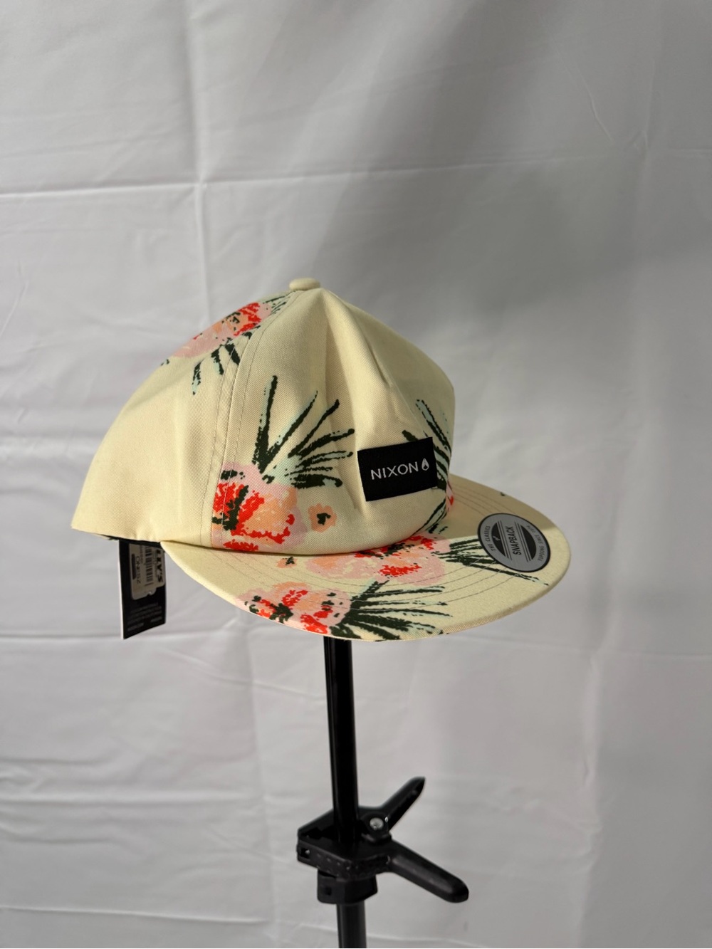 Nixon Cream Floral Cap